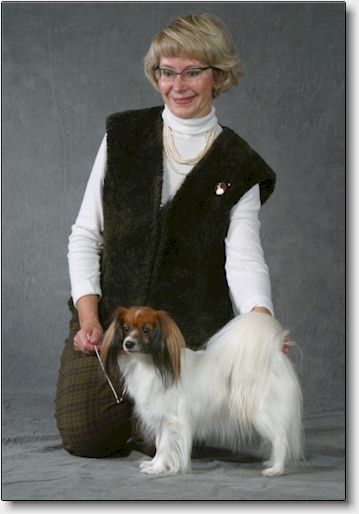Fancy after being awarded Breed Winner 2002